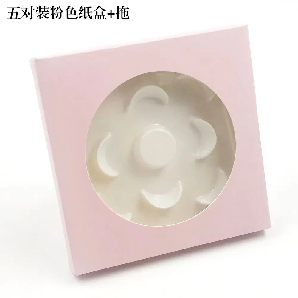 Faux Mink Wispy Lashes Natural Lightweight Eyelashes Makeup Handmade Fluffy 3D Eyelash 5 Pairs Volumizing False Eyelashes