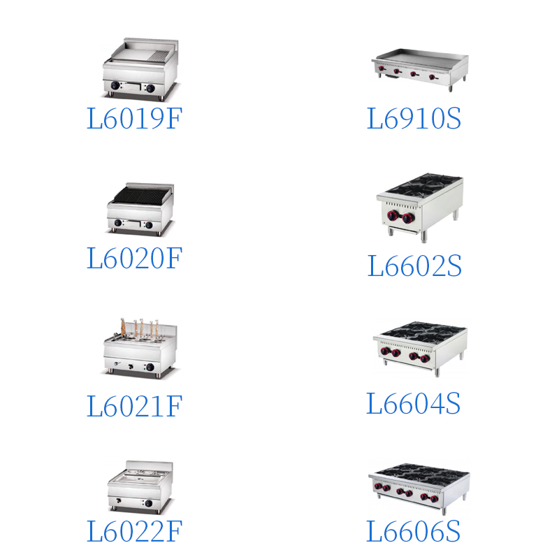 L6017f Stainless Steel 4 (2/6) Burner Electric Induction Cooker Commercial Countertop 4 (2/6) Burner Electric Cooking Stove Kitchen Equipment