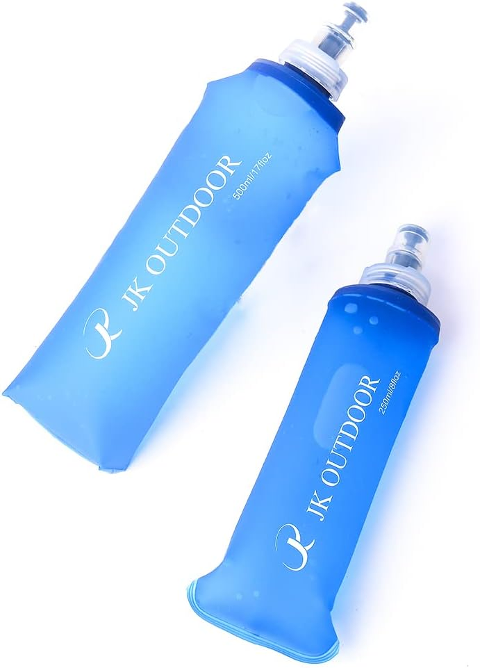 Складная бутылка для бега BPA Free TPU, 350-650 мл