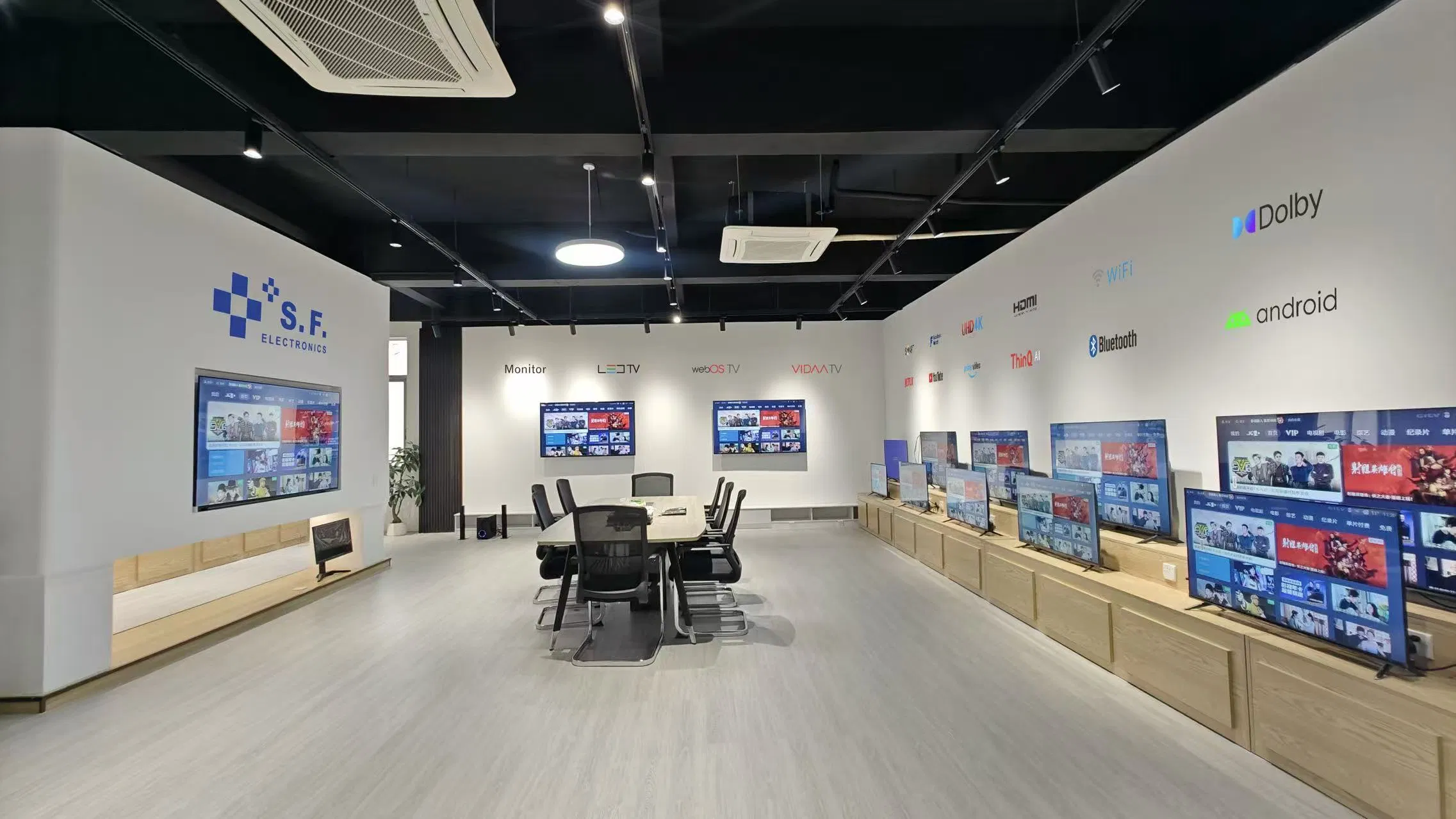 Solar LED TV Frameless 32 Inch Smart HD Color LCD LED TV