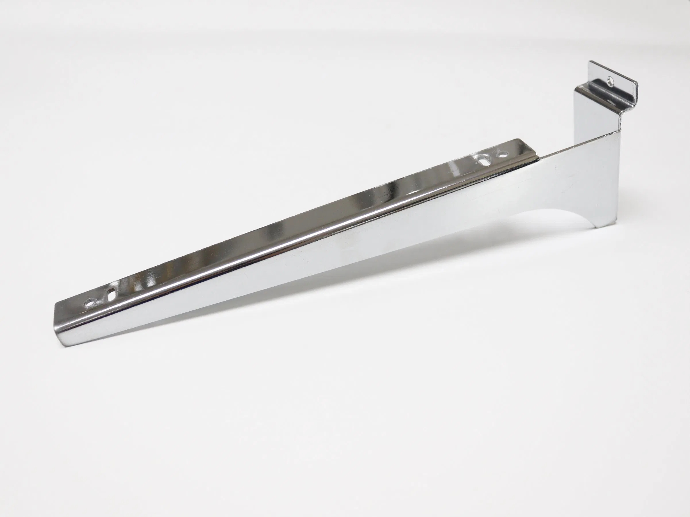 Factory Sale Metal Shelf Bracket Chrome Heavy Duty Floating Shelf Brackets for Gridwall