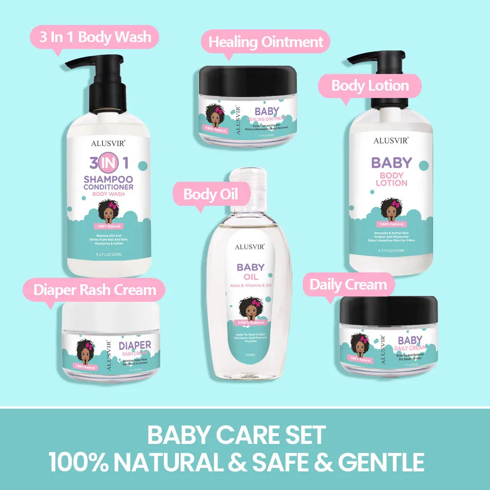 Moisturizer Organic OEM Body Skin Care Daily Body Lotion for Baby Kids
