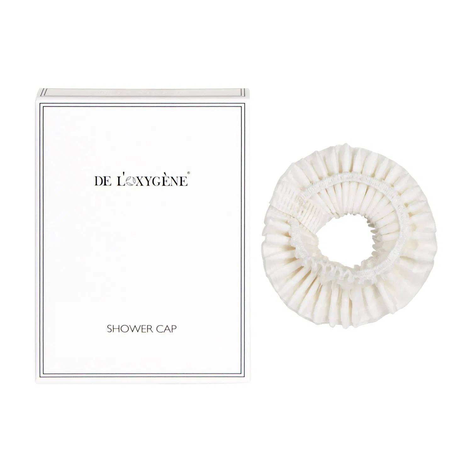 Waterproof Transparent Disposable Shower Cap for Hotel/Travel Bath/Bathing