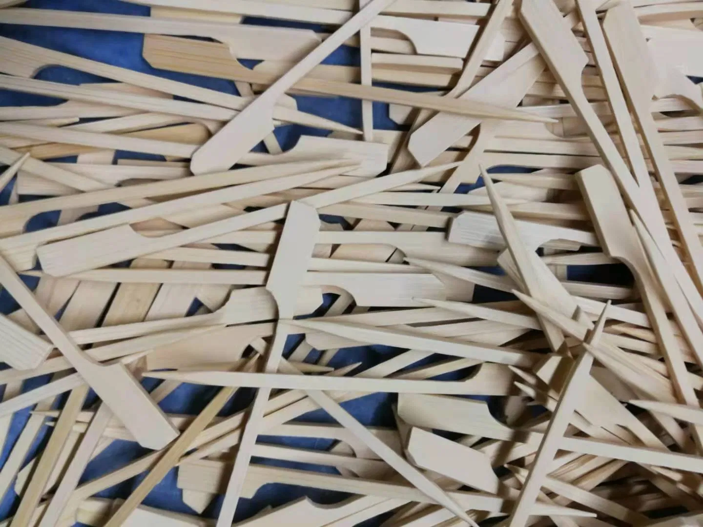 Food-Contact Grade Eco-Friendly Biodegradable High Quality Natural Bamboo Paddle Skewer Bamboo Skewers