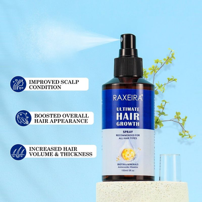 Private Label Anti Loss Thicken Hair Growth Spray for All Hair Types