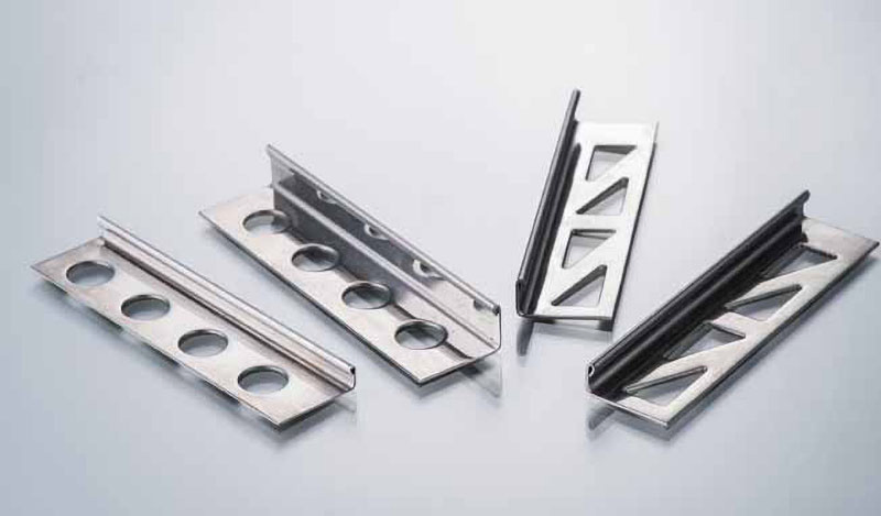 Foshan Low Price Wholesale Ceramic Tile Accessories Stainless Steel Profile Straight Lshape Tile Trim