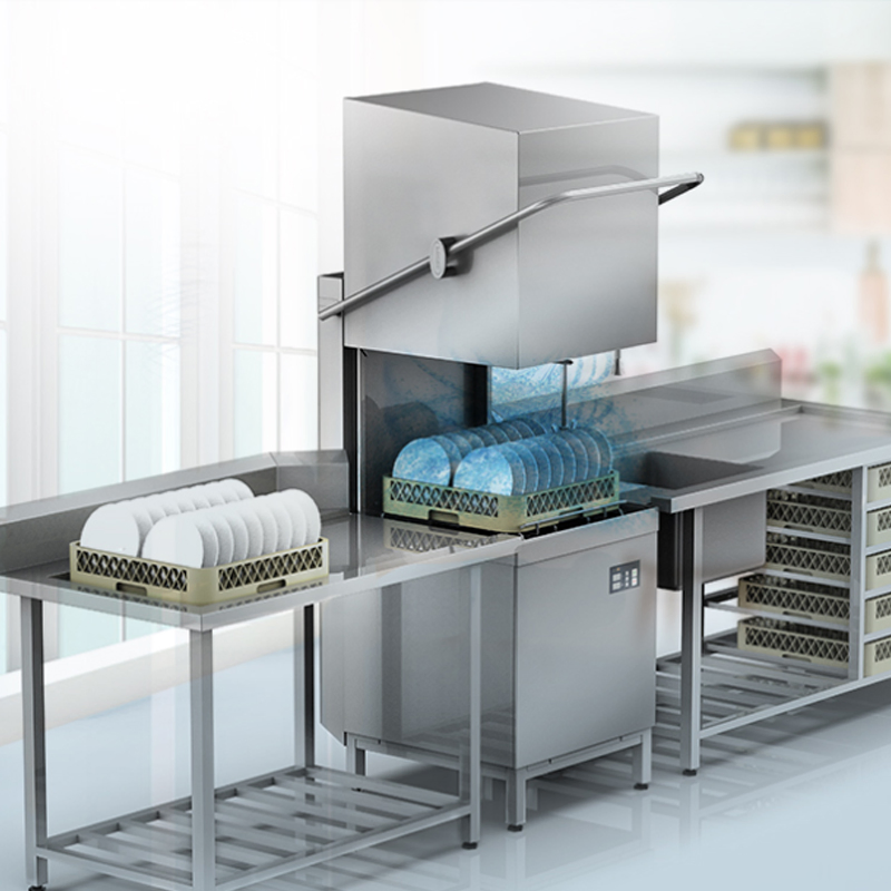 Smart Undercounter Commercial Kitchen Dishwasher Machine
