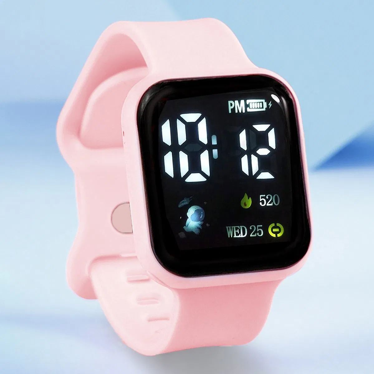 Three Color Watch Set Gift Child Silicone Girl