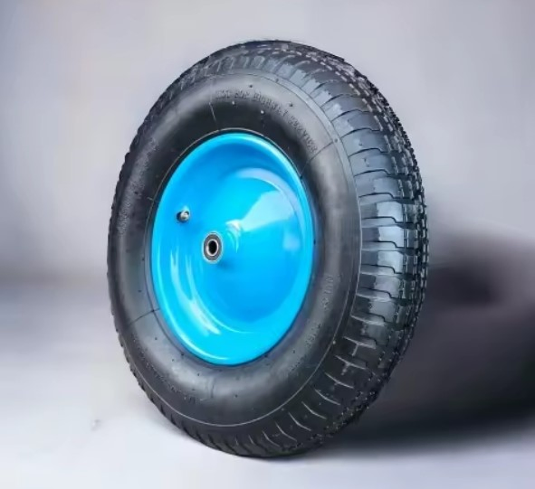 Wheel 4.80/4.00-8 Reinforced 6pr Tires Ø 390 mm Complete Wheel