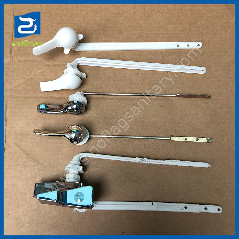 Toilet Tank Fittings Side Lever for Universal Water Toilet Flush Push Button