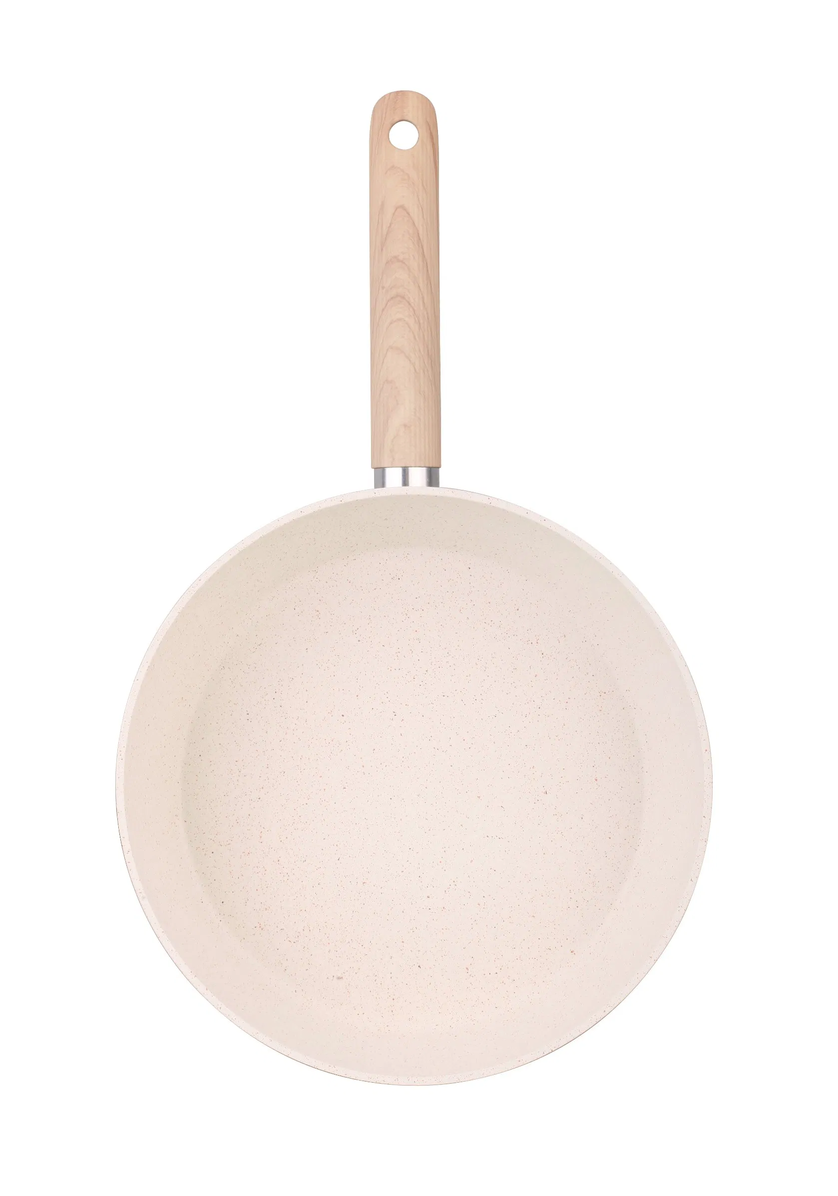Алюминиевая сковорода для жарки с крышкой