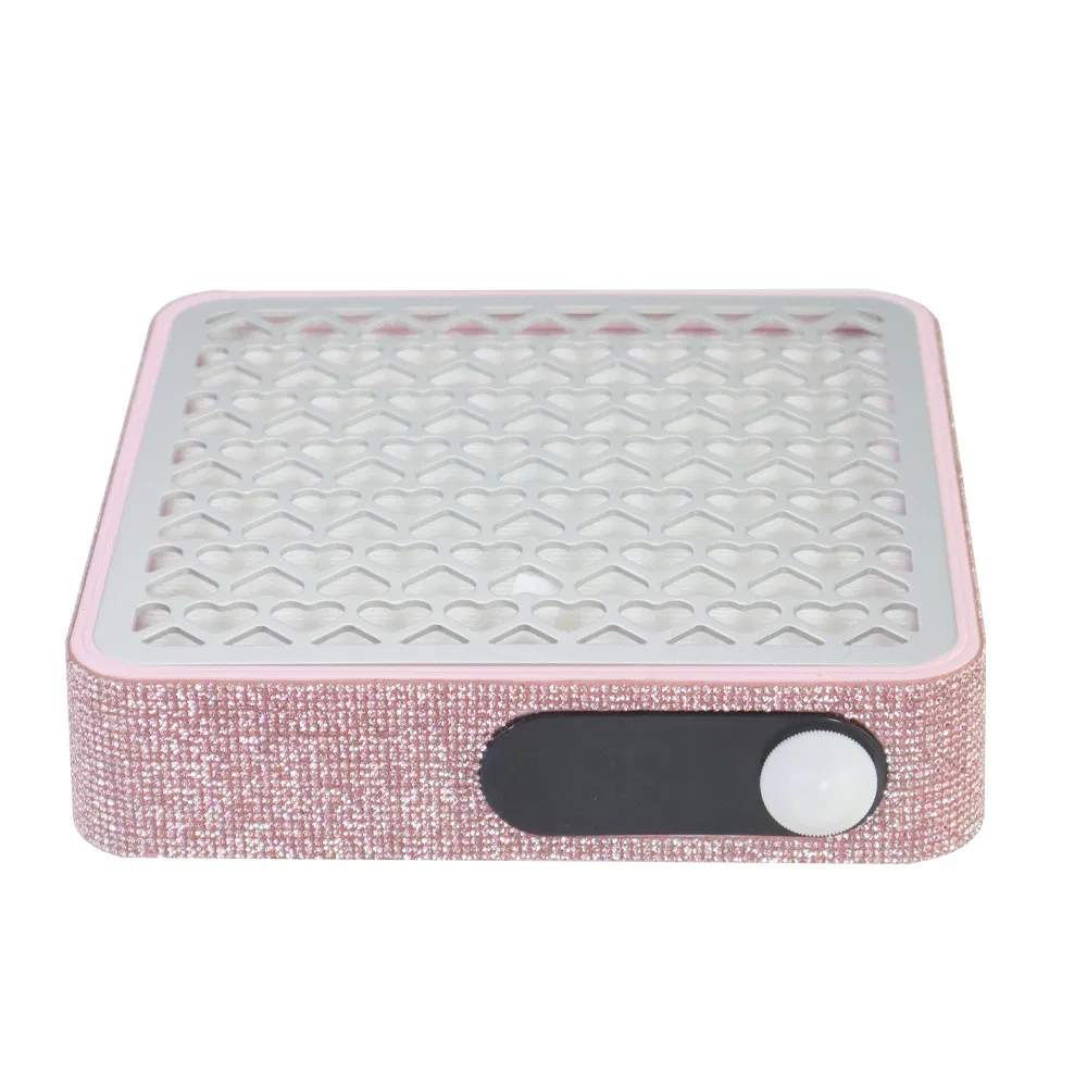 Brushless Silent Nail Vacuum Cleaner Adjustable Speed 4500rpm Diamond Manicure Plastic Desktop Dust Collector