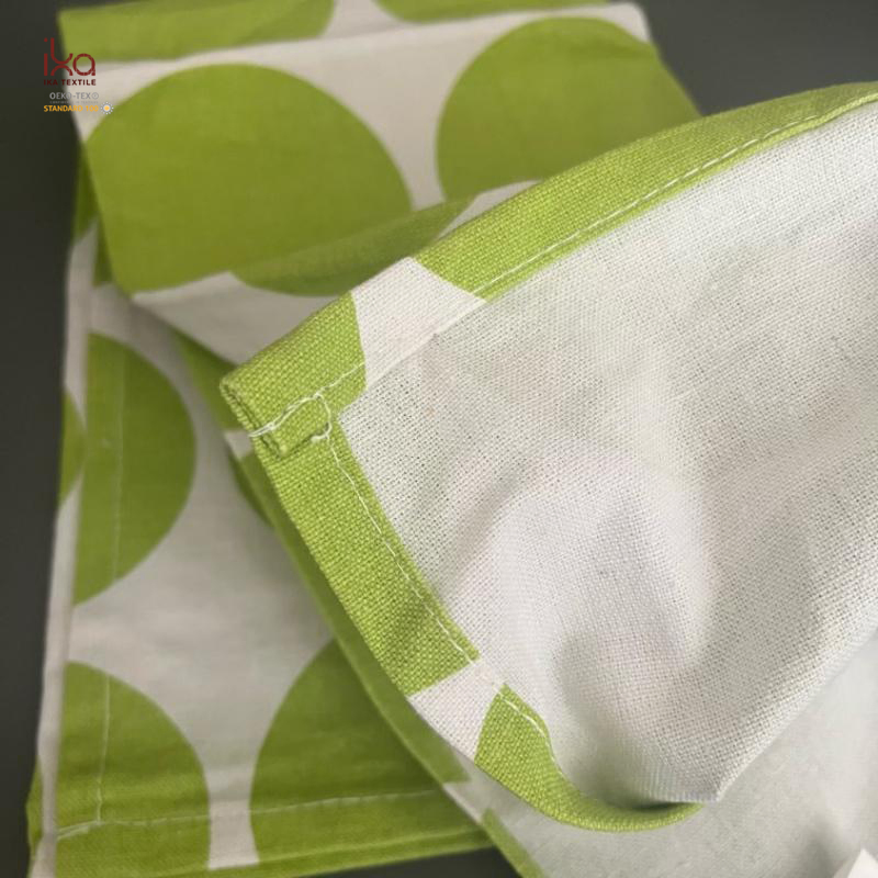 Party Wedding Decoration Restaurant Table Color Personalized Lunch Natural Printed Cloth Eco Friendly Custom White Cotton Napkins