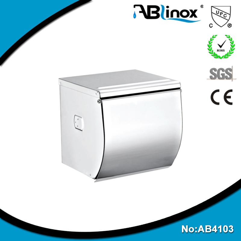 Hardware Accessory 304 Stainless Steel 304 Tissue Toilet Roll Holder Rack