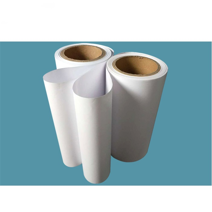 White Glassine Siliconized Release Paper Rolls