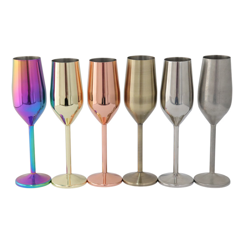 304stainless Steel Champagne Cup/Champagne Glass/Goblet/Red Wine Glass/Wine Cup /Drinking Cup/Cocktail Cup