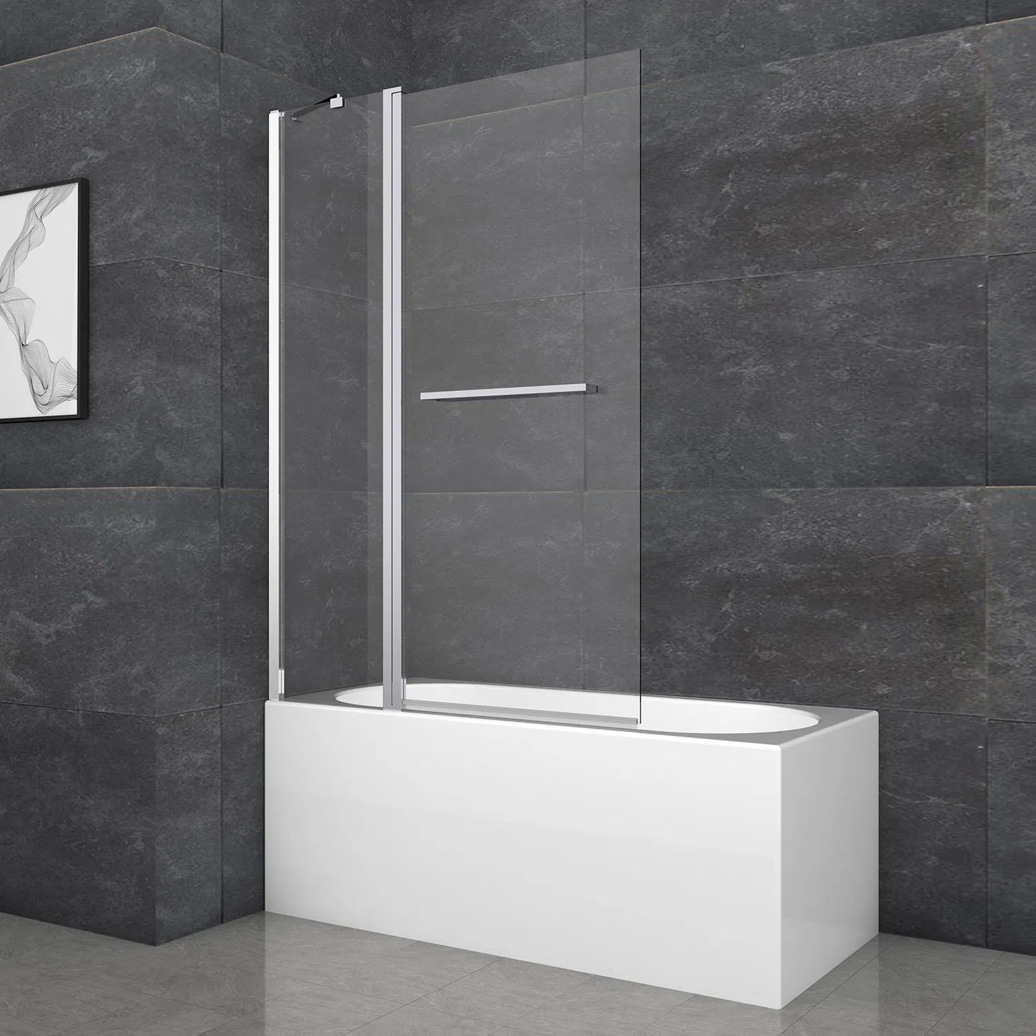 High Quality Bathtub Shower Screen /Bathtub Shower Tempered Glass Str710
