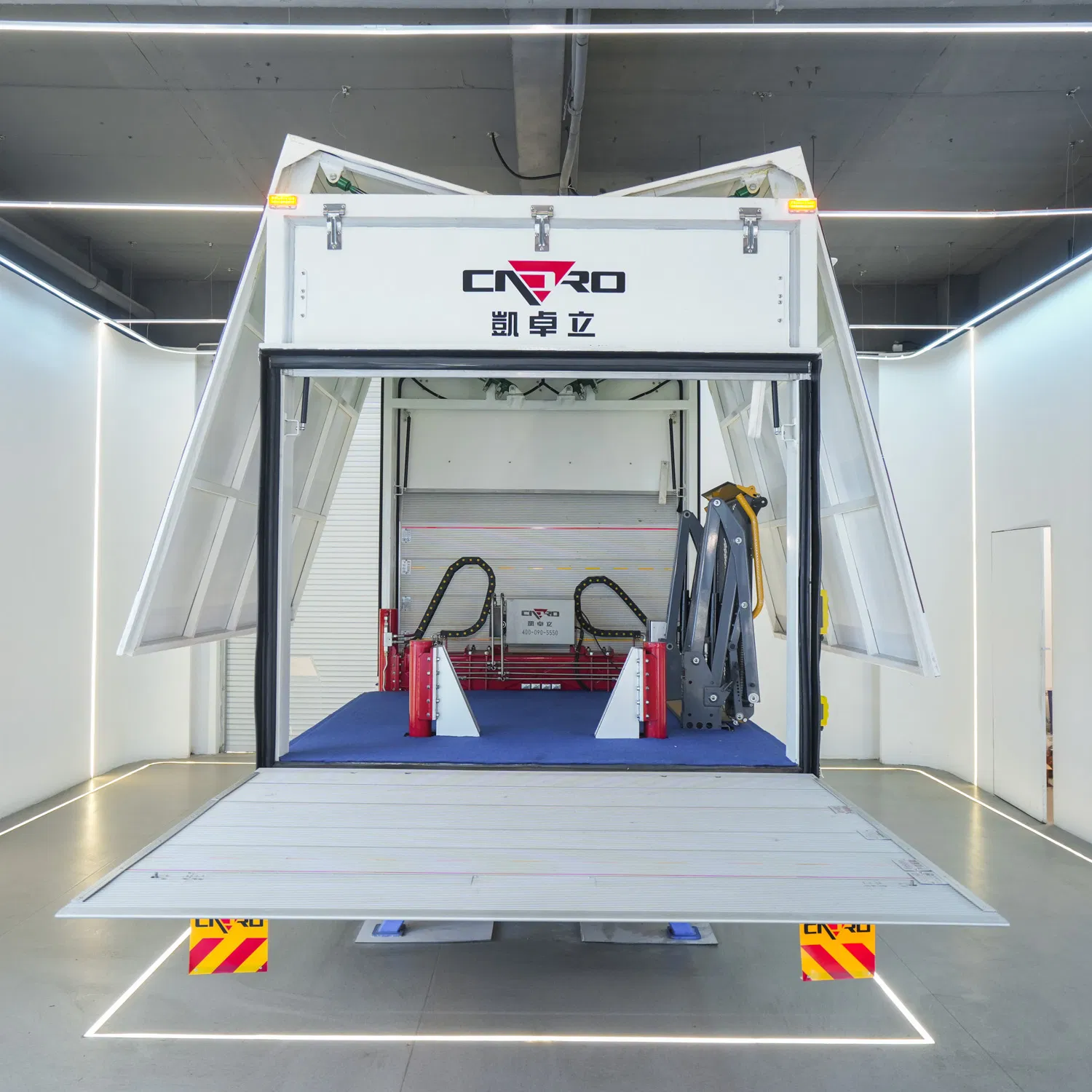 Tail Lifting Plate for Trucks 2T Hydraulic Steel