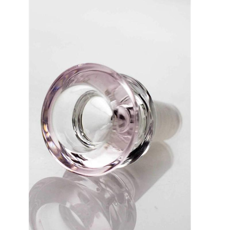 Wholesale Smoking Accessories Thick Glass Bowl Water Pipe Accessories with Double Bowl