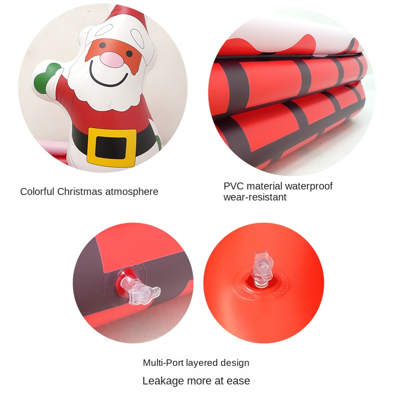 Santa Claus Inflatable Cooler Christmas Decorations Supplies Inflatable Cooler Drinks Cold Inflatable Yard Decoration