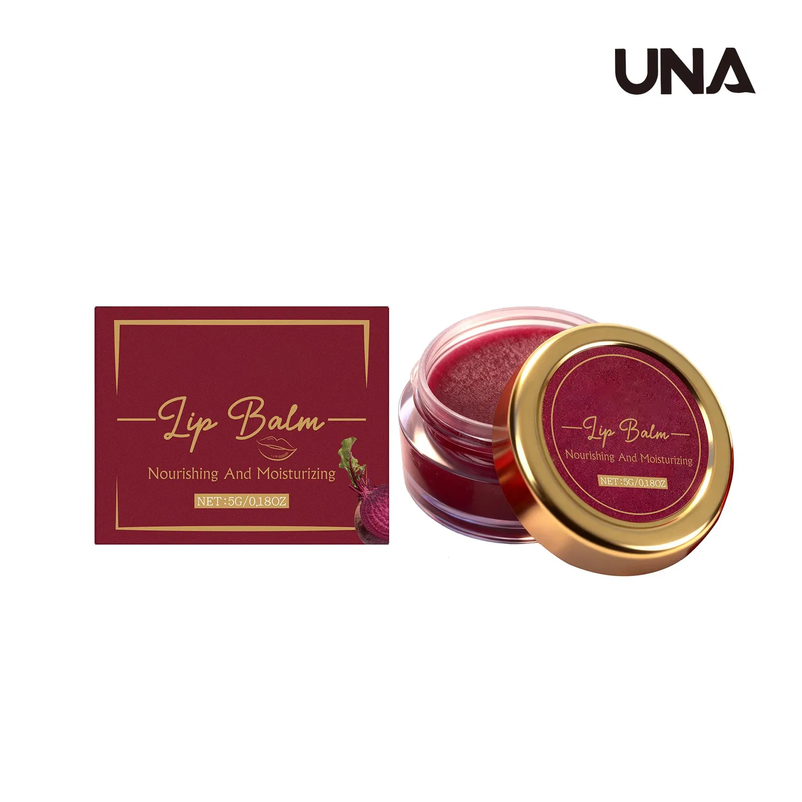 Moisturizing Lip Balm - Daily Gentle Care for Lip Skin, Radiant, Hydrating and Plumping