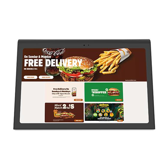 10inch Touch Screen Dual Side Desktop Digital Signage