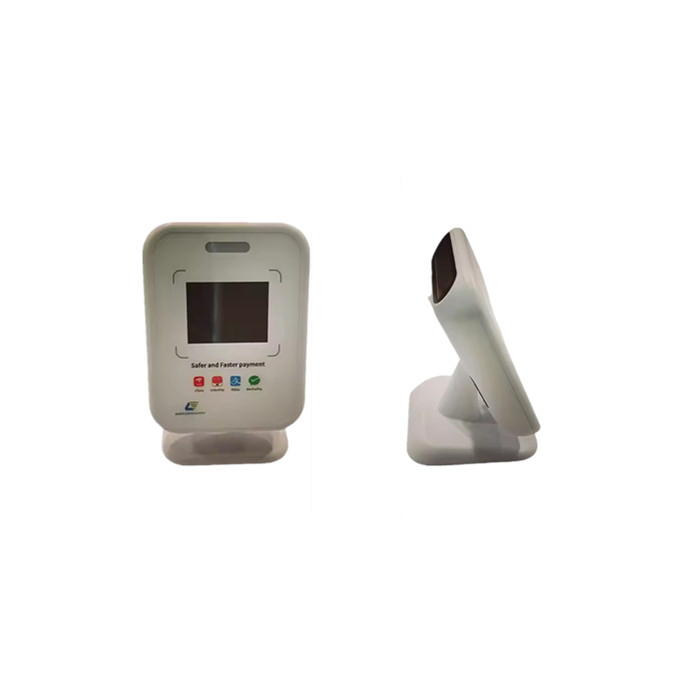 Wireless Barcode Scanner Payment Device Voice Speaker Sound Box with Qr Code for Digital Payment