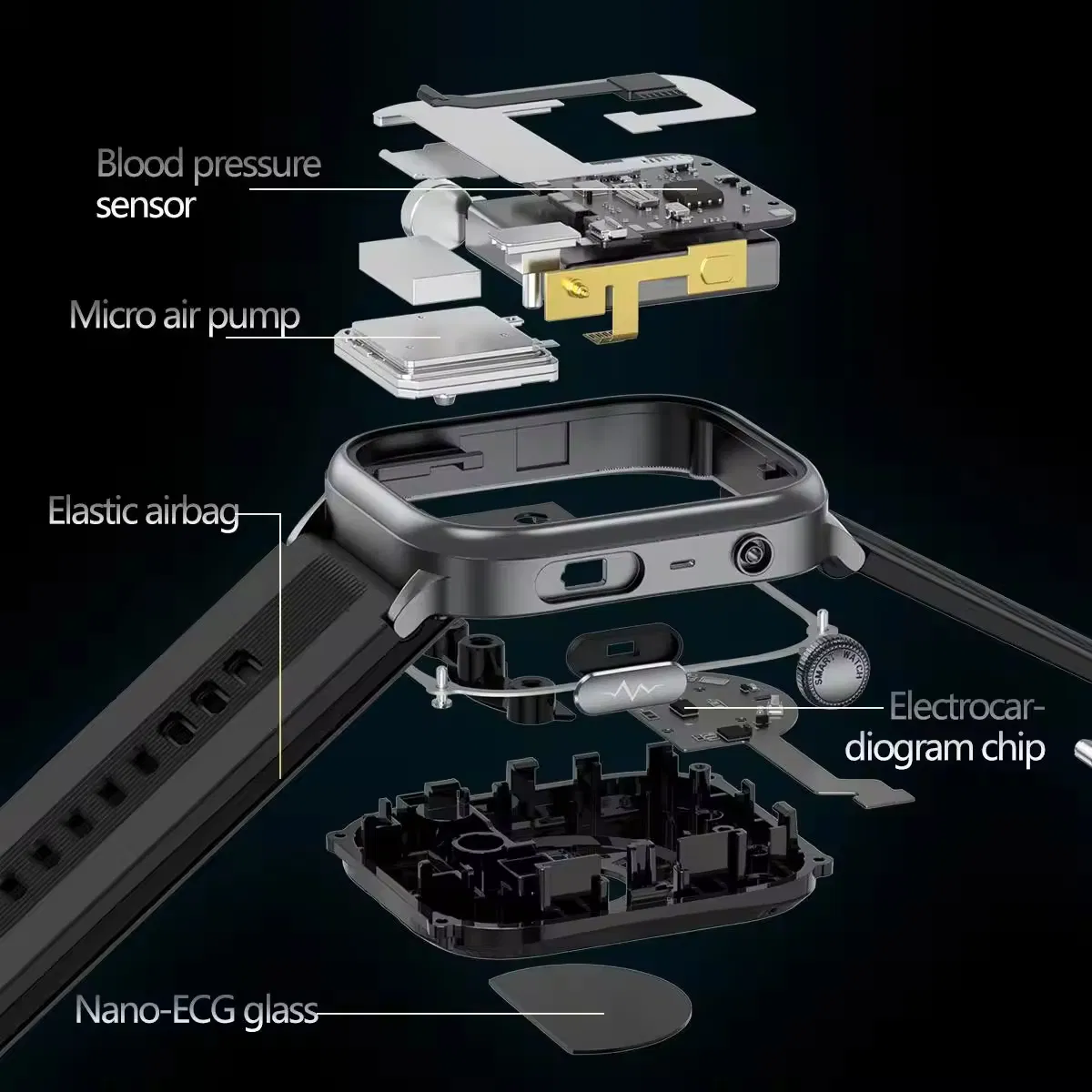 ODM OEM Advanced Uwb Tracking Tracker Device Sport Smart GPS Wrist Watch for Quarantine Monitoring for Kids for Students for Adult