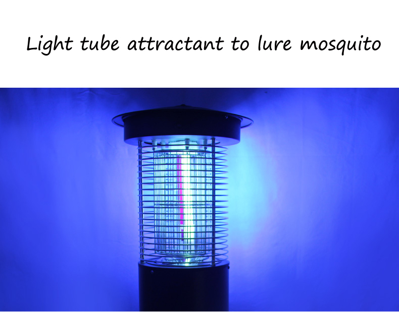Electric UV LED Lawn Bug Zapper Mosquito Killer Lamp
