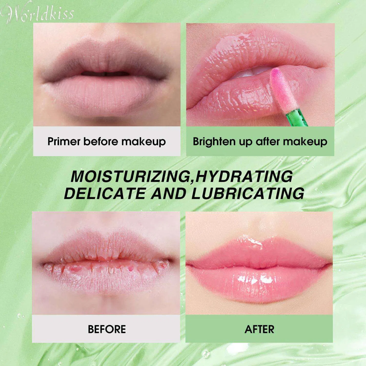Aloe Color Changing Hydrating Vegan Gloss Private Label Moisturizing Shine Lip Oil