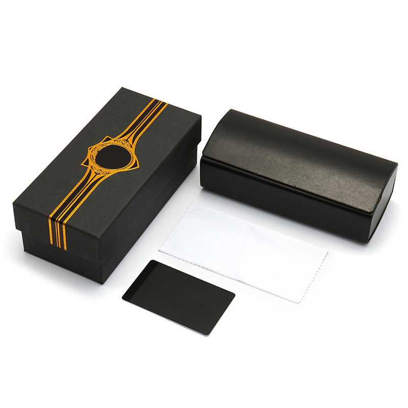 Custom Logo Leather Kraft Paper Iron Plastic EVA Microfiber Foldable Magnetic Suction Handmade Replica Online Store Luxury Gafas Sunglasses Packaging Boxes Case