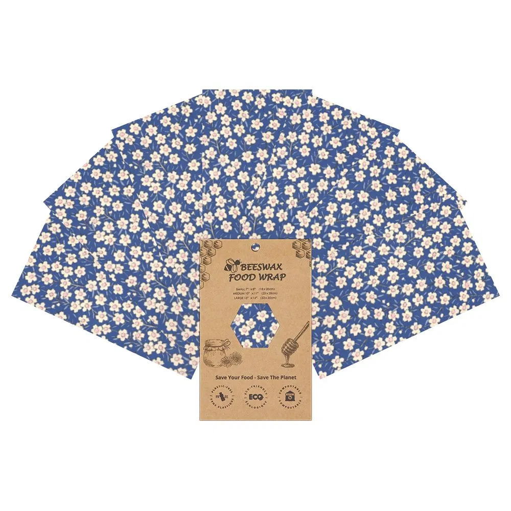 Reusable Sustainable Nature Beeswax Food Wraps