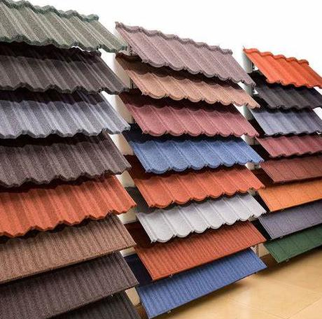 Lightweight Corrugated Plastic Roofing Sheet Material Aluminum Stone Coated Metal Roof Tile