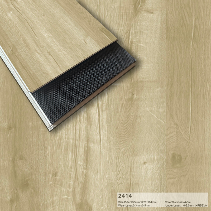 High End High-Quality Spc Wood Grain Flooring