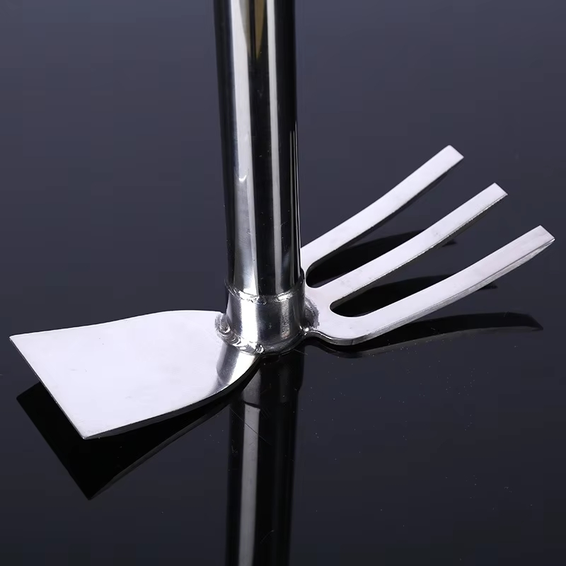 Stainless Steel Double-Hoe Household Hoe Multifunctional Hoe
