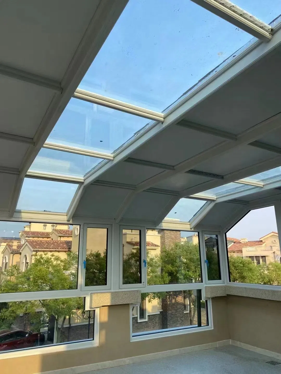 Tangible Benefits Large More Beauty Glass Window Heat Insultion Aluminum Use Good Window