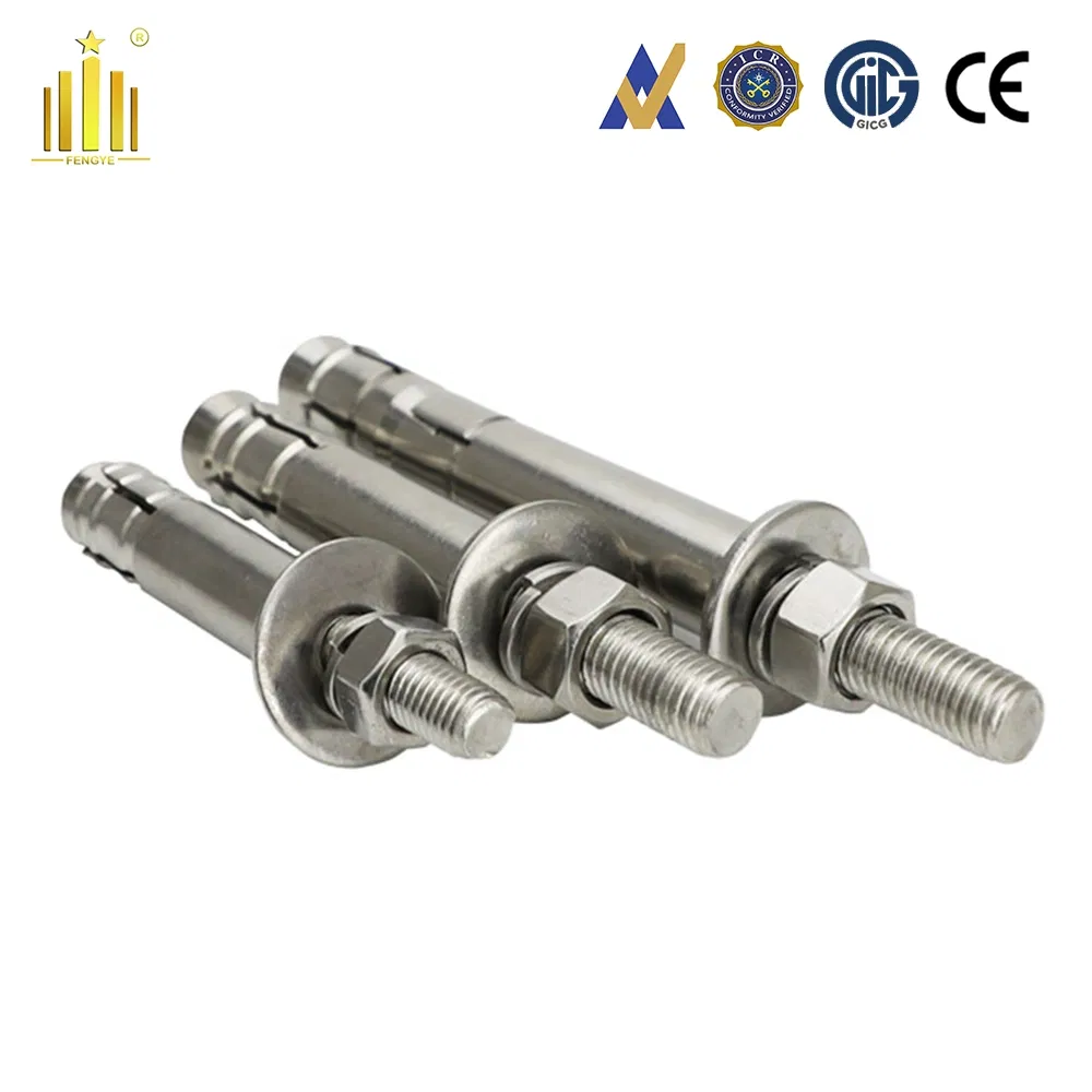 Анкерный болт из нержавеющей стали для тяжёлых нагрузок