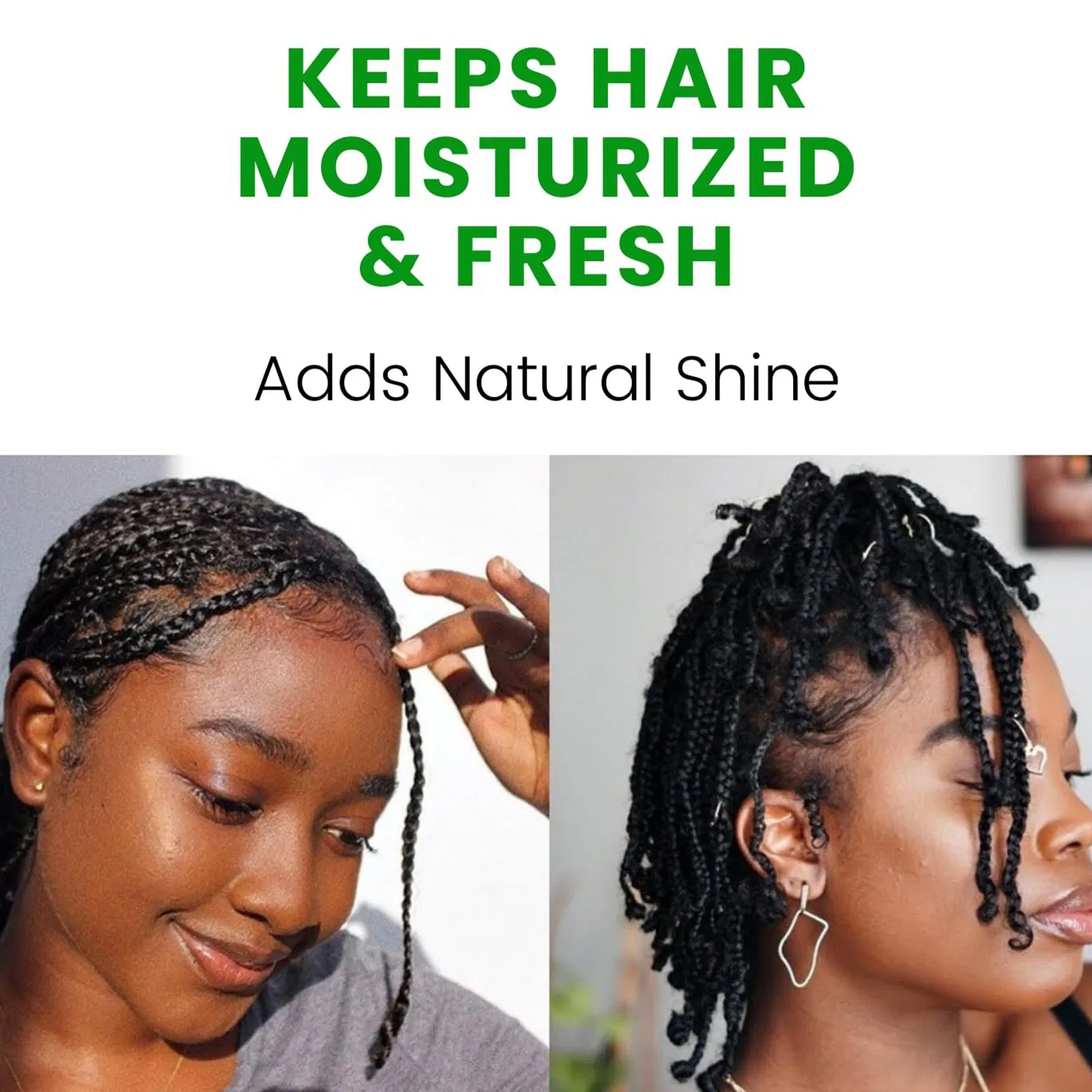 Beauty Cosmetics Hair Care Suitable for All Hair Types Loc Shine Spray