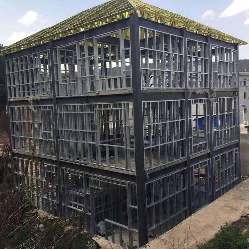 Steel Structure Economical Prefabricated Steel Structure Apartment with Modern Design