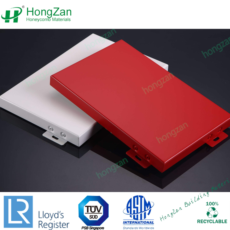 Solid Wall Cladding Aluminium Sandwich Panel Aluminum Veneer for Wall Panel