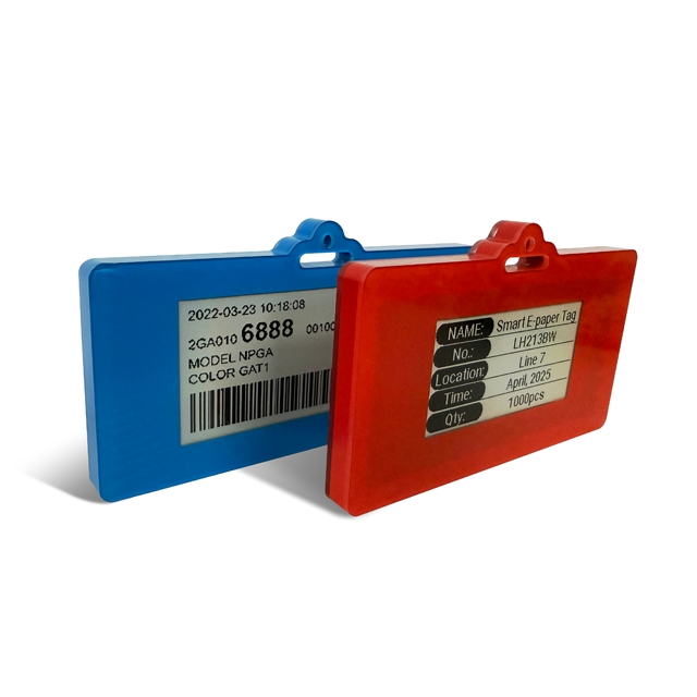 Battery-Less NFC Visual E-Ink EPD Display Tag Industrial Applications of NFC Visual E-Ink Labels Risk Control Critical Timing
