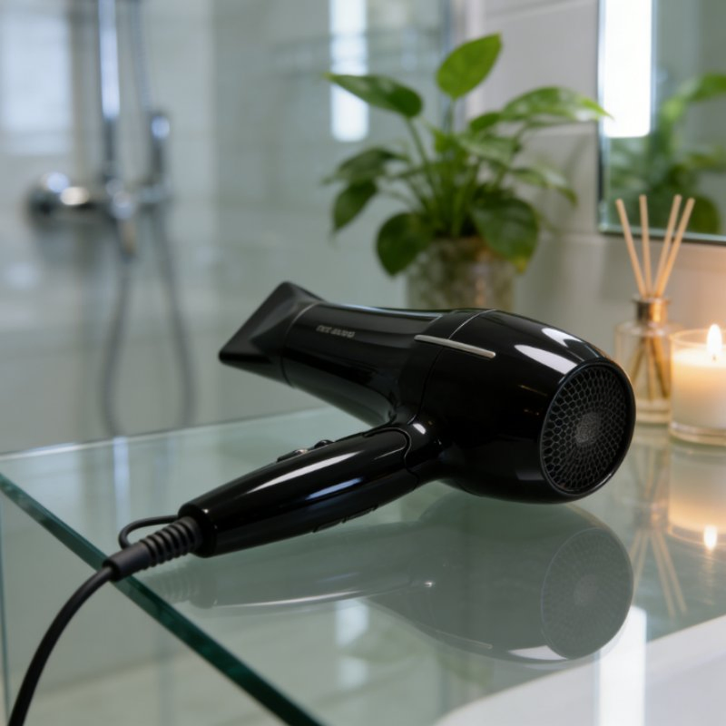 Electric Frizz-Free Negative Ion Hand Fold Hair Dryer