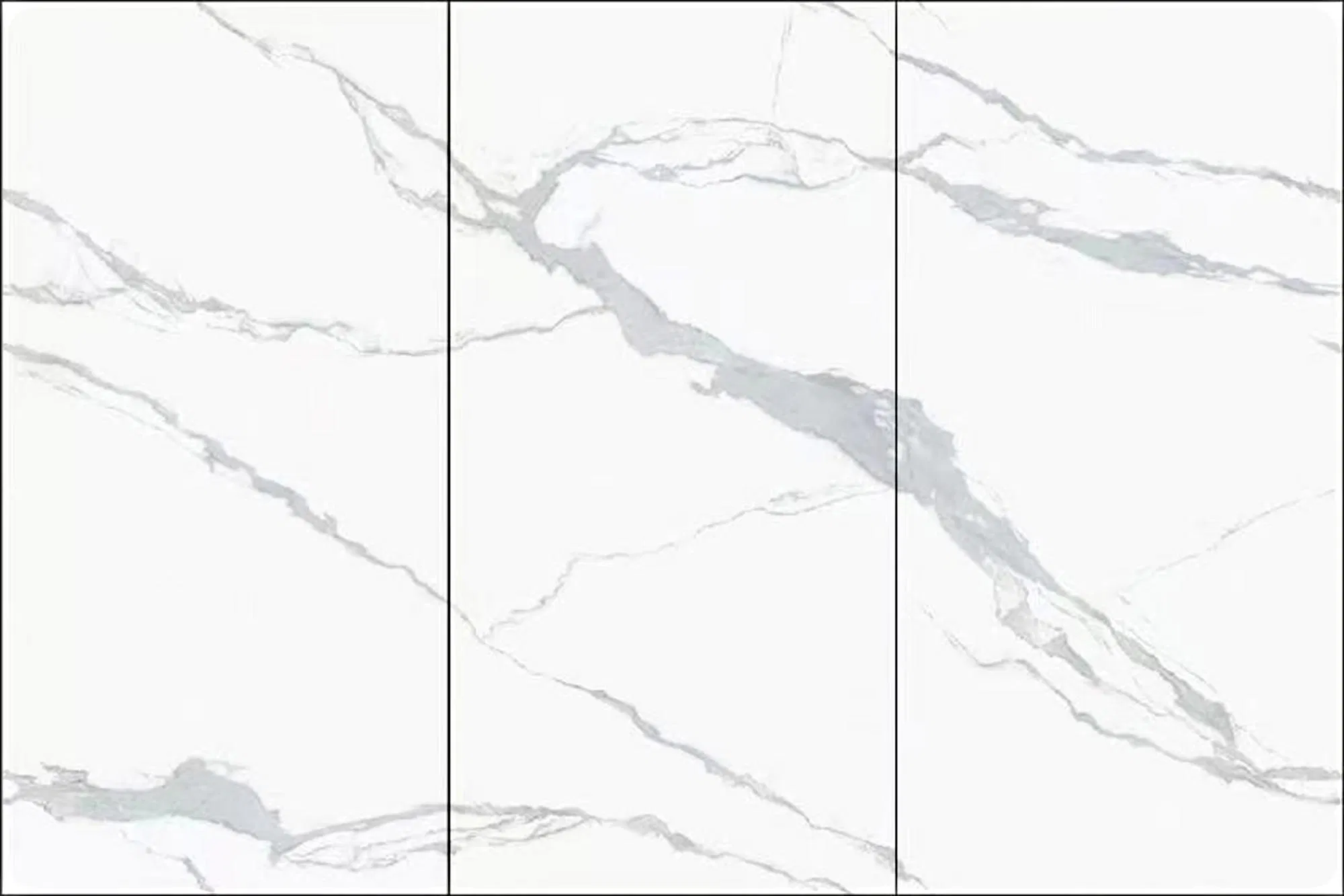 High Quality White Marble Sintered Stone for Durable Construction Needs 1200*2400/800*2600mm