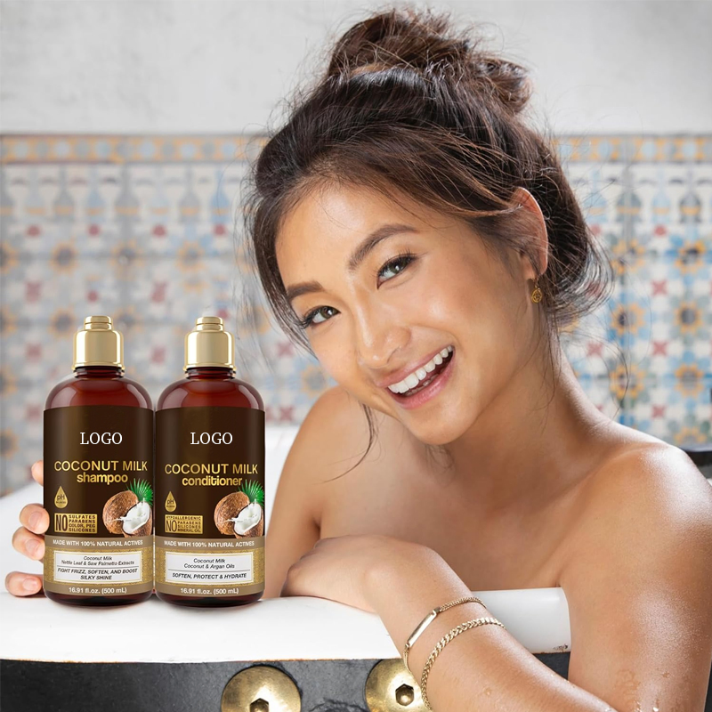 Ditong OEM/ODM Coconut Shampoo and Coconut Conditioner Set
