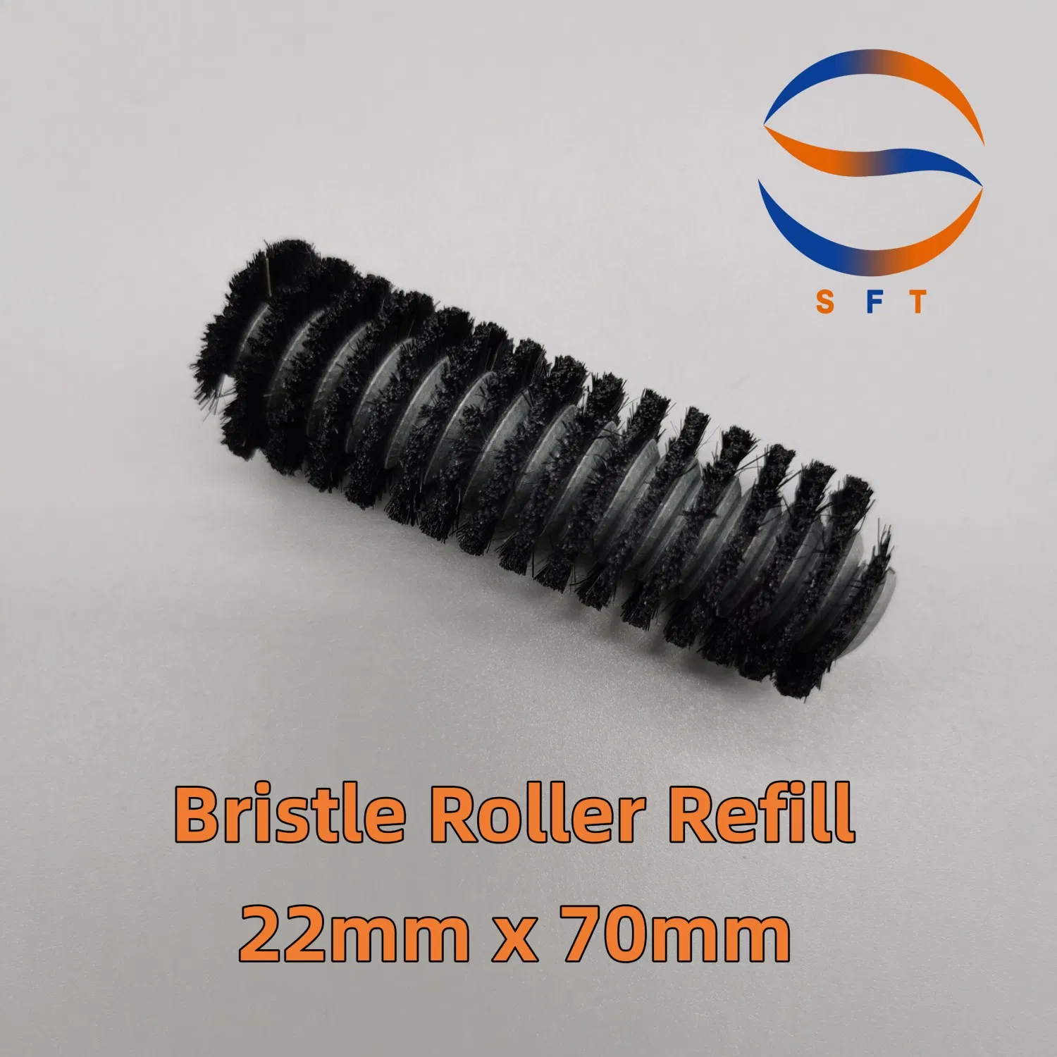 Customized 70mm Length Spiral Bristle Rollers Made in China