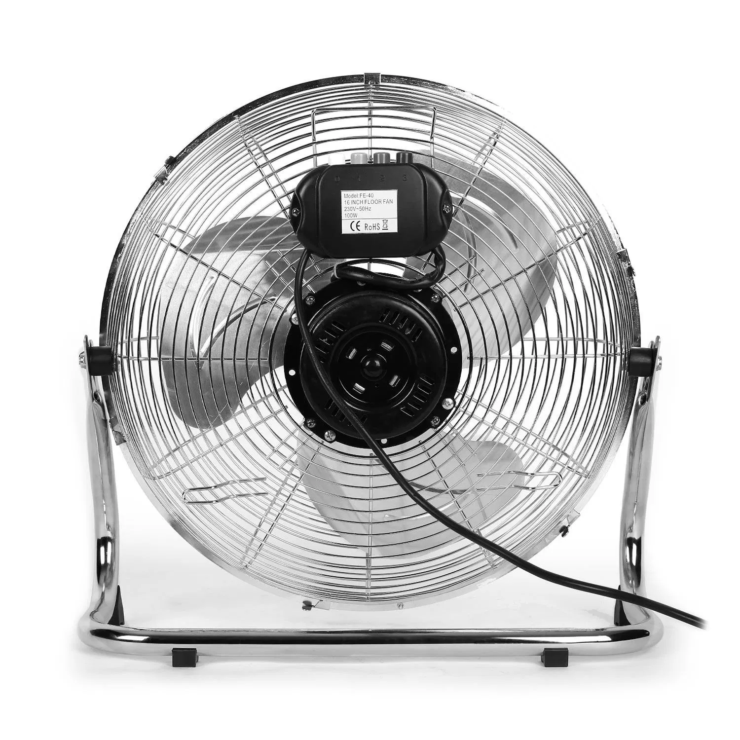 China Factory Supply 3 Speeds Without Remote Control Metal Floor Fan