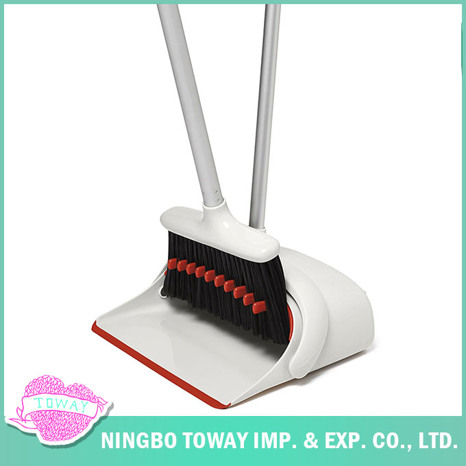 Soft Bristle Foldable Wholesale Ceiling Flower Plastic Long Broom