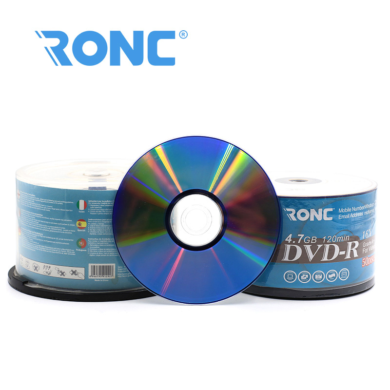 DVD-R диски 4.7 ГБ для печати на струйном принтере