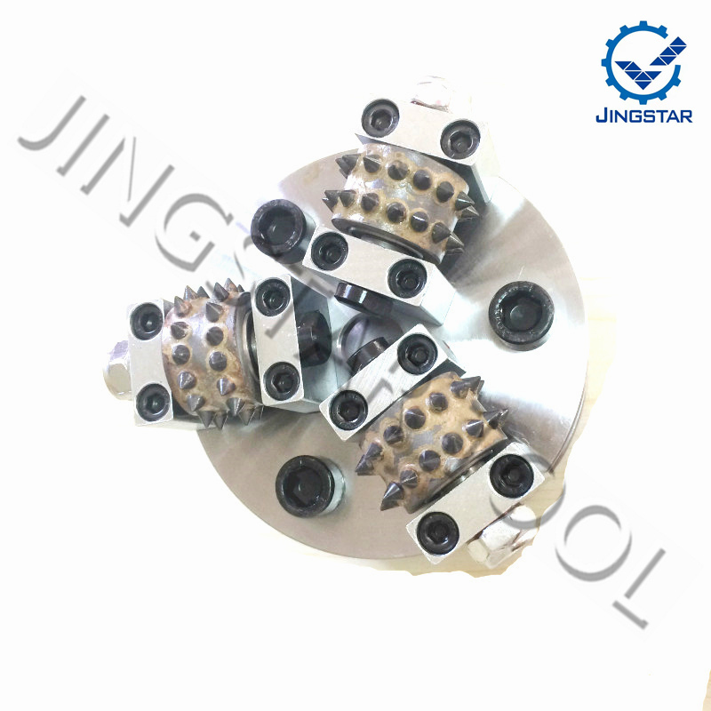 Fickert Diamond Bush Hammer Lichi Surface Processing for Marble Granite Concrete