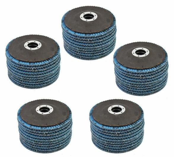 5"X7/8" (125mmx22mm) T27 & T29 Zirconia Zirconium Aluminium Oxide Flap Grinding Discs